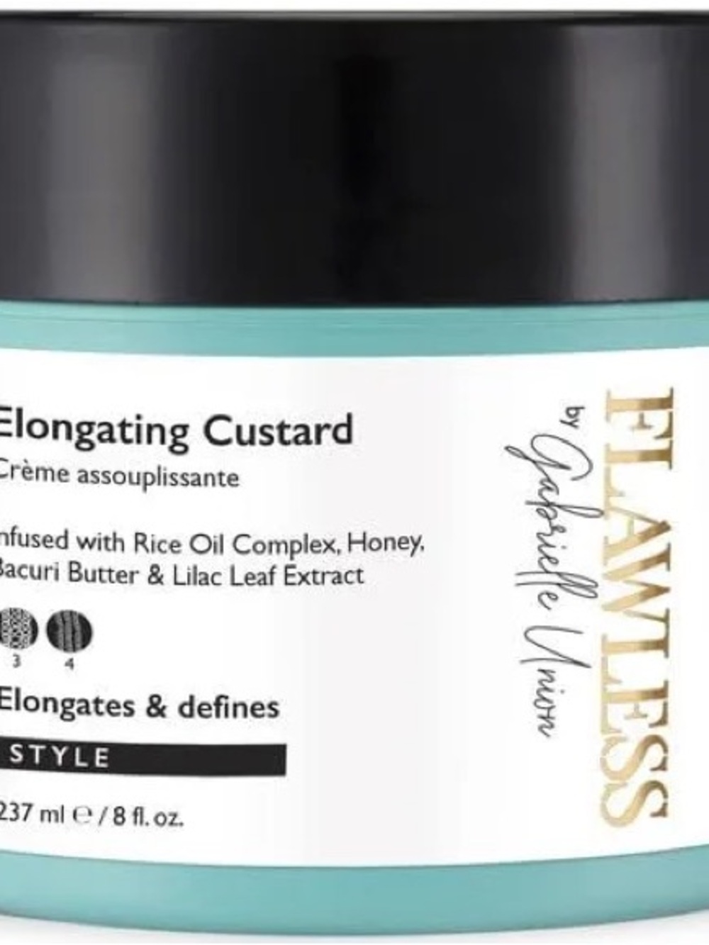 Elongating Custard Hair Styling Cream - Flawless by Gabrielle Union